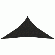 Helloshop26 - Voile toile d'ombrage parasol 160 g/m² 5 x 6 x 6 m PEHD noir 02_0009222 - noir 3000498347769