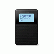 PHILIPS radio-réveil numérique double alarme TAR5100/10 - noir 4895229158627