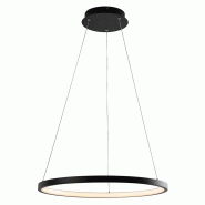 ROSSINI ILLUMINAZIONE Zerum Suspension Led 45W 3000K Noir - Lampe Annulaire En Aluminium Ip20 Design Minimal Pour Les Environnements Modernes - Groupe ROSSINI ILLUMINAZIONE Zerum Suspension Led 45W 3000K Noir - Lampe Annulaire En Aluminium Ip20 Design Minimal Pour Les Environnements Modernes - Groupe