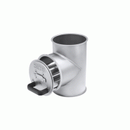 Séparateur magnétique - Aimants puissants en néodyme - Facile à nettoyer - Diamètres disponibles de 100 à 350 mm