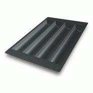 Schneider - Moule en silicone pour crème, 40 x 60 cm, 510 x 80 mm, hauteur : 60 mm - noir silicone 115311