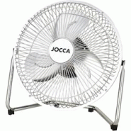 Ventilateur de Table 20W Compact Inclinable - Ventilateur portable 2 Vitesses - Débit d'Air Puissant & Faible Consommation Jocca - gris 8435253532480 Ventilateur de Table 20W Compact Inclinable - Ventilateur portable 2 Vitesses - Débit d'Air Puissant & Faible Consommation Jocca - gris 8435253532480
