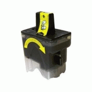 Cartouche jet d'encre compatible brother fax 1840c/1940c/2440c/dcp340cw (lc900y) yellow 14ml 00694y