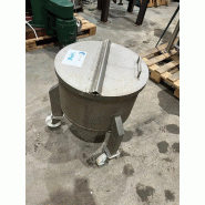 Cuve en acier inoxydable 74 litres