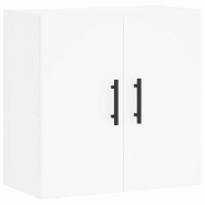 Helloshop26 - Armoire murale blanche 60 x 31 x 60 cm bois d'ingénierie rangement pratique design épuré 02_0048821 - blanc Bois massif 3000235493315