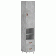 Helloshop26 - Buffet bahut commode armoire meuble de rangement organisateur cuisine salle de séjour salon haut 34,5 x 34 x 180 cm 02_0034374 - 300021 Helloshop26 - Buffet bahut commode armoire meuble de rangement organisateur cuisine salle de séjour salon haut 34,5 x 34 x 180 cm 02_0034374 - 300021