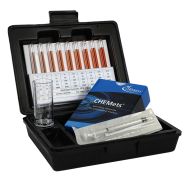 Kit d’analyse visuelle du Peroxyde d'hydrogène, 25-250 ppm Type : HR CHEMets® 30 unités, marque Chemetrics - Ref.: NBB031 Kit d’analyse visuelle du Peroxyde d'hydrogène, 25-250 ppm Type : HR CHEMets® 30 unités, marque Chemetrics - Ref.: NBB031