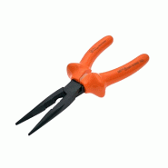 KS TOOLS Pince à bec demi-rond isolée L.170 mm - Pinces et tenailles - 4042146879351