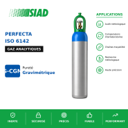 Mélanges gravimétriques ISO 6142 (G-CGM) PERFECTA - méthode primaire de référence pour audit métrologique