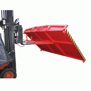 Plateforme basculante plate pour charges longues