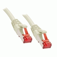 LINDY 47710 CÂBLE RÉSEAU CAT.6 S/FTP EN CUIVRE 250 MHZ 20 M GRIS LINDY 47710 CÂBLE RÉSEAU CAT.6 S/FTP EN CUIVRE 250 MHZ 20 M GRIS