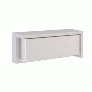 Applique Murale Extérieure Rectangulaire Led Blis 24W, Cct Commutable (2700K/3200K/4000K), Blanc Mat, Luminaire Design Par Beneito & Faure. - blanc 8