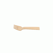 Betik Ecoline – 1500 unités – Fourchette bambou 17 cm - beige Bambou 1010862