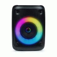 Enceinte Nomad sur Batterie rechargeable PARTY PARTYBTHPS - avec Bluetooth USB SD, Effet Lumineux à  LED - 30W - 3666638041777