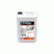 Faral optimum 302 liquide detartant machine lave vaisselle bidon 5l