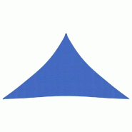 Helloshop26 - Voile d'ombrage 160 g/m² bleu 3 x 3 x 4,2 m pehd 02_0009061 - bleu 3000485047764