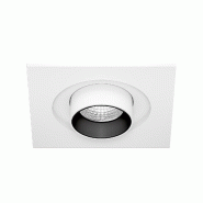 Spot Encastré Led Mini Oxo Sq 6W 42º Avec Technologie Cct Switch 2700K/3200K/4000K, Finition Blanc Mat - Beneito & Faure - blanc 8436590206652