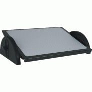 WEDO Repose-pieds Relax Steel, hauteur réglable 5 positions, noir - 275 5001