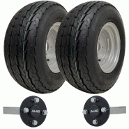20.5x8.00-10 Trailer Kit High Speed Road Legal Wheels ALKO Hub Stub Axle 750kg 20.5x8.00-10 Trailer Kit High Speed Road Legal Wheels ALKO Hub Stub Axle 750kg