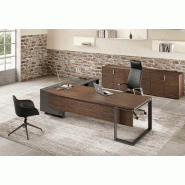 Bureau de direction bois et métal Archimede Bureau de direction bois et métal Archimede