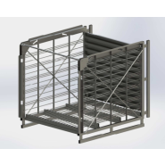 Caisse de remuage MNB 440 Bts ARBANE - 440 bouteilles Caisse de remuage MNB 440 Bts ARBANE - 440 bouteilles
