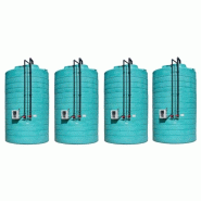 Cuve à engrais double paroi 100000L - rétention intégrée - sécurité maximale