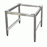 ITALCONCEPT L2G Pietement Bas Support Lave Vaisselle Inox 304, 400 x 430 x 470mm - 3616350063038