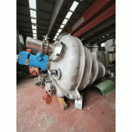 Mélangeur nauta a.Boltz m2138 en acier inoxydable 9 250 litres atex