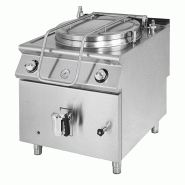 Marmite électrique, chauffe indirecte, capacité 150 litres 800x900x870 mm - VIRTUS - 4068875006745