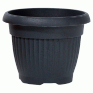 Prosperplast - Pot TERRA 27 L - 45x45x35 cm, coloris Anthracite - gris plastique polypropylène ZA3087