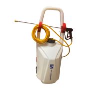 Pulvérisateur sur batterie lithium-ion, compacte et léger, avec support de tuyau Pulvérisateur sur batterie lithium-ion, compacte et léger, avec support de tuyau