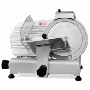 Romux® Trancheuse à Jambon Ø 250 mm avec Lame | Trancheuse Électrique Professionnelle avec Épaisseur de Coupe Réglable de 0 à 12 mm – 320 W - Romux® Trancheuse à Jambon Ø 250 mm avec Lame | Trancheuse Électrique Professionnelle avec Épaisseur de Coupe Réglable de 0 à 12 mm – 320 W -