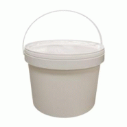 Seau alimentaire blanc 10 kg - S801 Seau alimentaire blanc 10 kg - S801