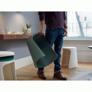 Lot de 4 tabourets plastique design Lot de 4 tabourets plastique design