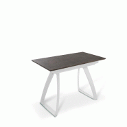 Stones Barret Table Extensible (170/270X90 Cm) En Hpl Blanc - blanc 8051361829832