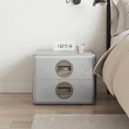 VidaXL Table de coin avec 2 tiroirs vintage style d'aviation  Modèle Atlas Industriel - 242116