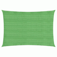 VidaXL Voile d'ombrage 160 g/m² Vert clair 3x5 m PEHD Modèle Ombre Alpha - vert 311294_0