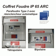 Coffret foudre arc