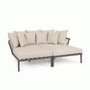 Daybed Lanai Cocoa 101,3 x 178,5 x 40 cm par 2