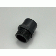 Embout PVC fileté mâle à coller femelle réduit PN 16 - D 025x020x1/2" - Référence 01KIFV025020C