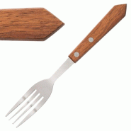 Fourchettes à viande manche en bois | Olympia - C137