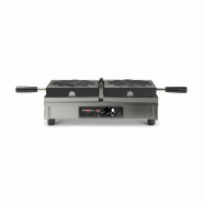 Gaufrier électrique professionnel cœur basculement gauche - droite ... - PWECAQAAO