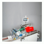 Margeur avec unité de pliage pneumatique intégrée - 150 m/min - 230 V - Formats jusqu'à 350 x 800 mm