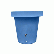 PLAST'UP ROTOMOULAGE Carré de plantation récupérateur d'eau de pluie mural lluvia 420l - BLEU - bleu 0750122560394
