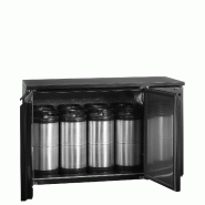 Refroidisseur de fût 2 portes CKC8 noir TEFCOLD