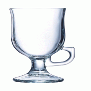 Aro Verre à Irish Coffee avec anse, 24 cl, Ø 7.6 cm, transparent, 6 pièces - transparent verre 989901