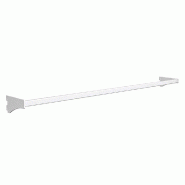 Barre de charge déportée pour tube 25x15 mm - 1232x160 mm - blanc