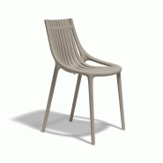 Chaise design in & out IBIZA - tortora