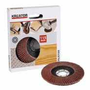 Disque à lamelle corindon - grain 40 - ø 115 mm Disque à lamelle corindon - grain 40 - ø 115 mm