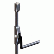 Fermeture anti-panique 3 points noir coupe-feu 1250mm - JPM - 89d300-22-2a - 853540_0